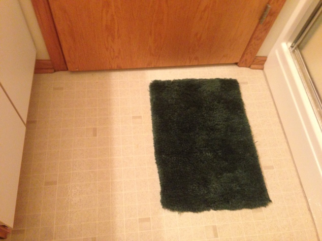 photo of bathroom rug